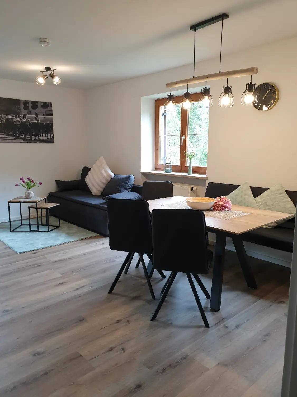 Ferienwohnung panorama - Wohnzimmer