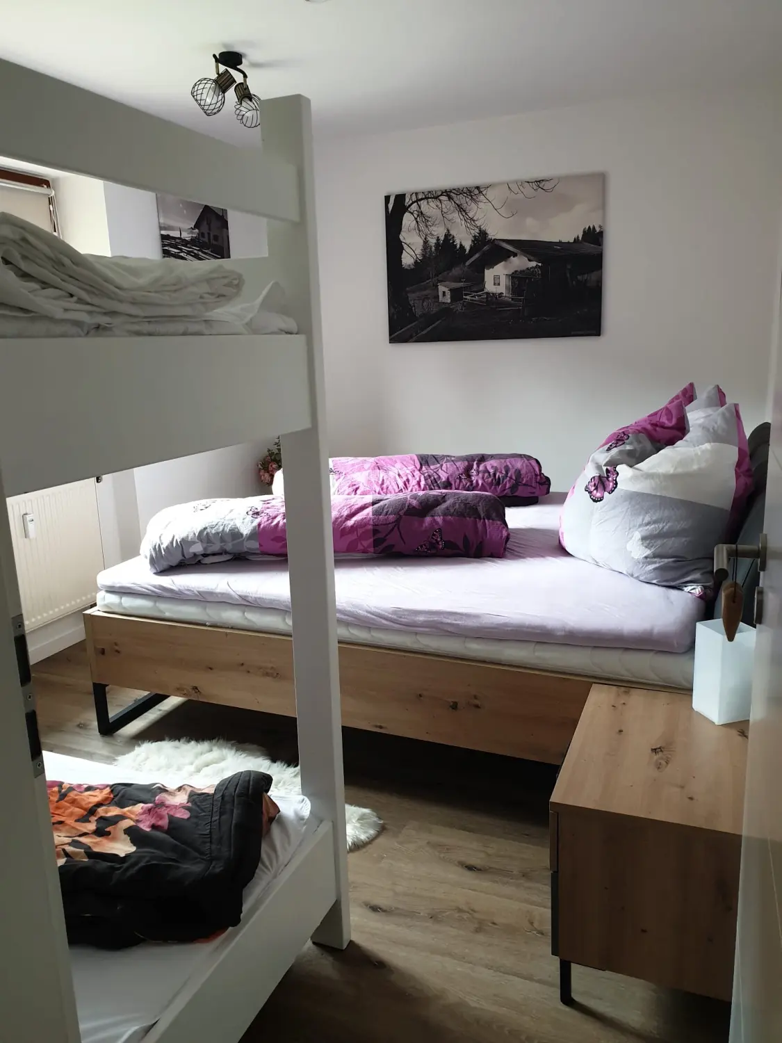 Ferienwohnung panorama - Schlafzimmer